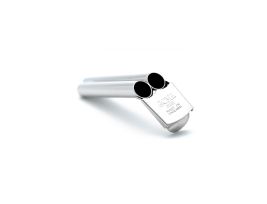 Two Tone Hockey Flute 144-Nickel Plated