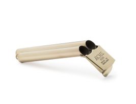Two Tone Hockey Flute 144-Polished Brass