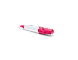 Acme Dog Whistle 211½ - Sterling Silver Sleeve-Hot Pink