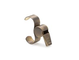 Acme Thunderer Finger Whistle - 477/60.5-Antique Brass