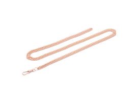 Boatswain Pipe Chain 92/50" Rose Gold