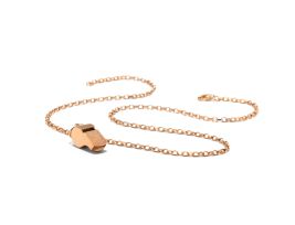 Thunderer Whistle Necklace-Gold Plated
