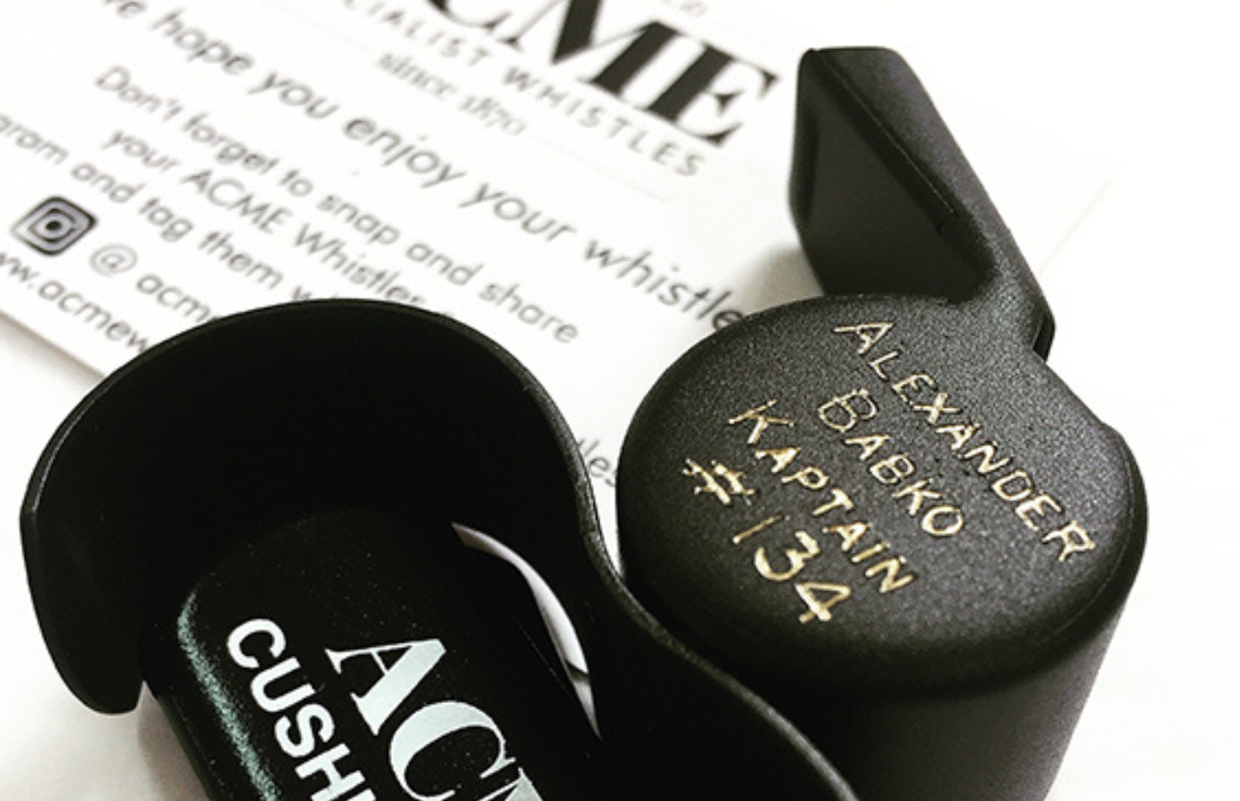 Versatile promotional whistles for your upcoming event